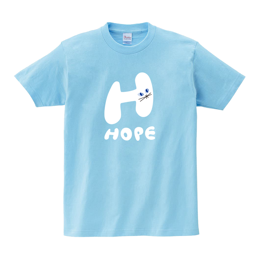 【ステッカー付】KIDS 5.6oz / “alphabet HOPE” Tシャツ