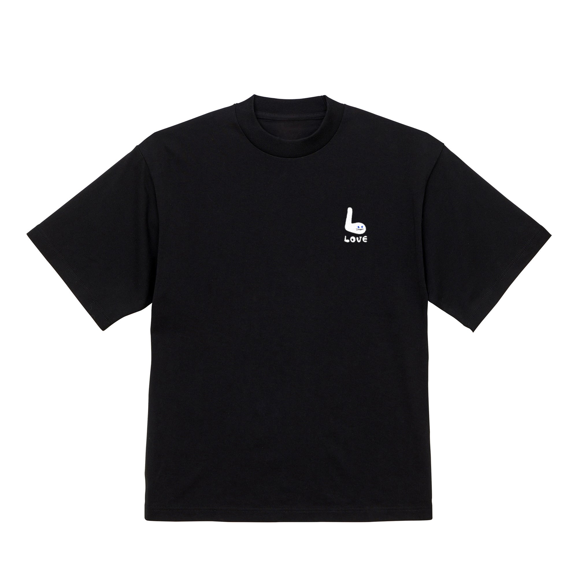 7.1oz / “alphabet LOVE” Tシャツ black image