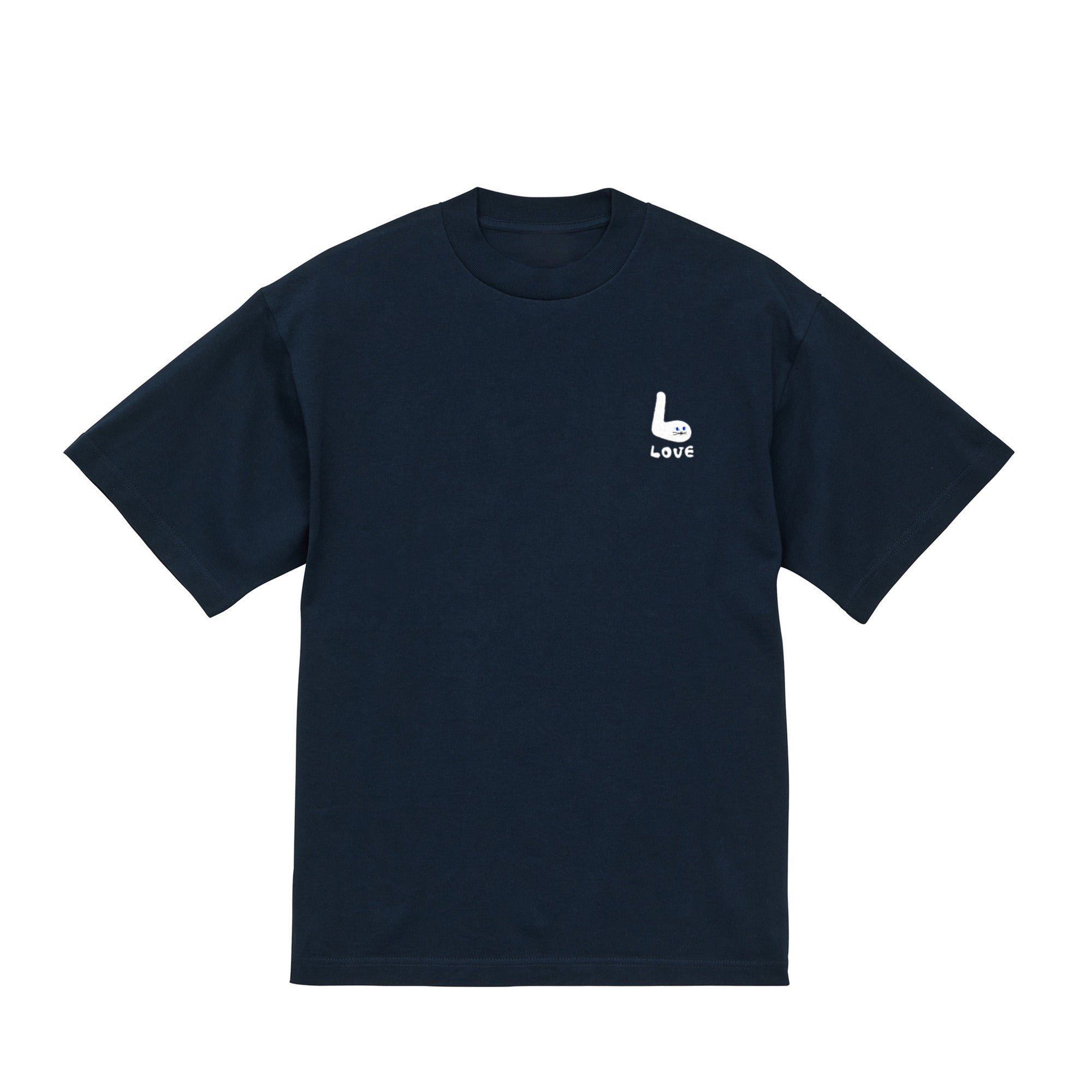 7.1oz / “alphabet LOVE” Tシャツ navy image
