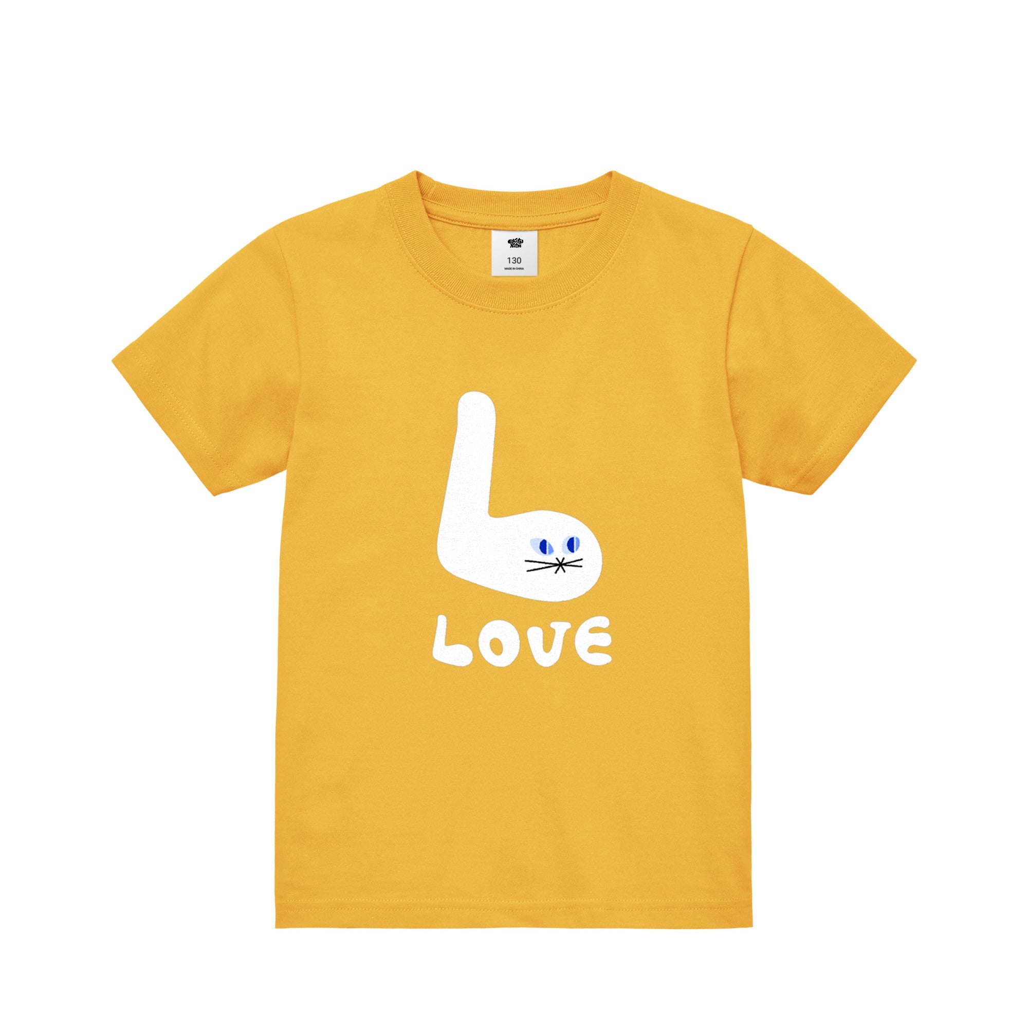 【20％OFF】KIDS 5.6oz / “alphabet LOVE” Tシャツ<br>　