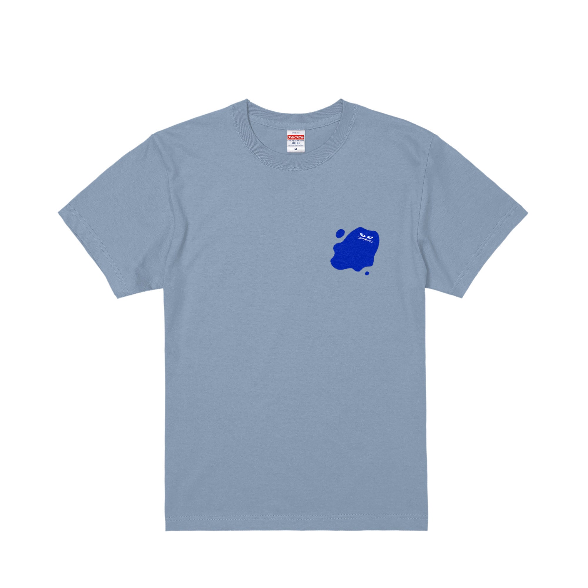 5.6oz / “symbol”ワンポイントTシャツ type01 acid-blue image