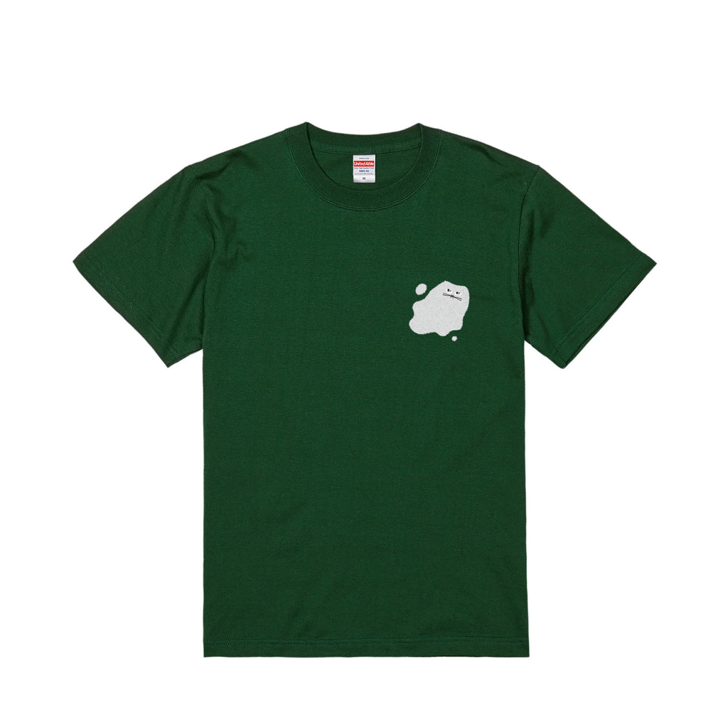 5.6oz / “symbol”ワンポイントTシャツ type01 ivy-green image