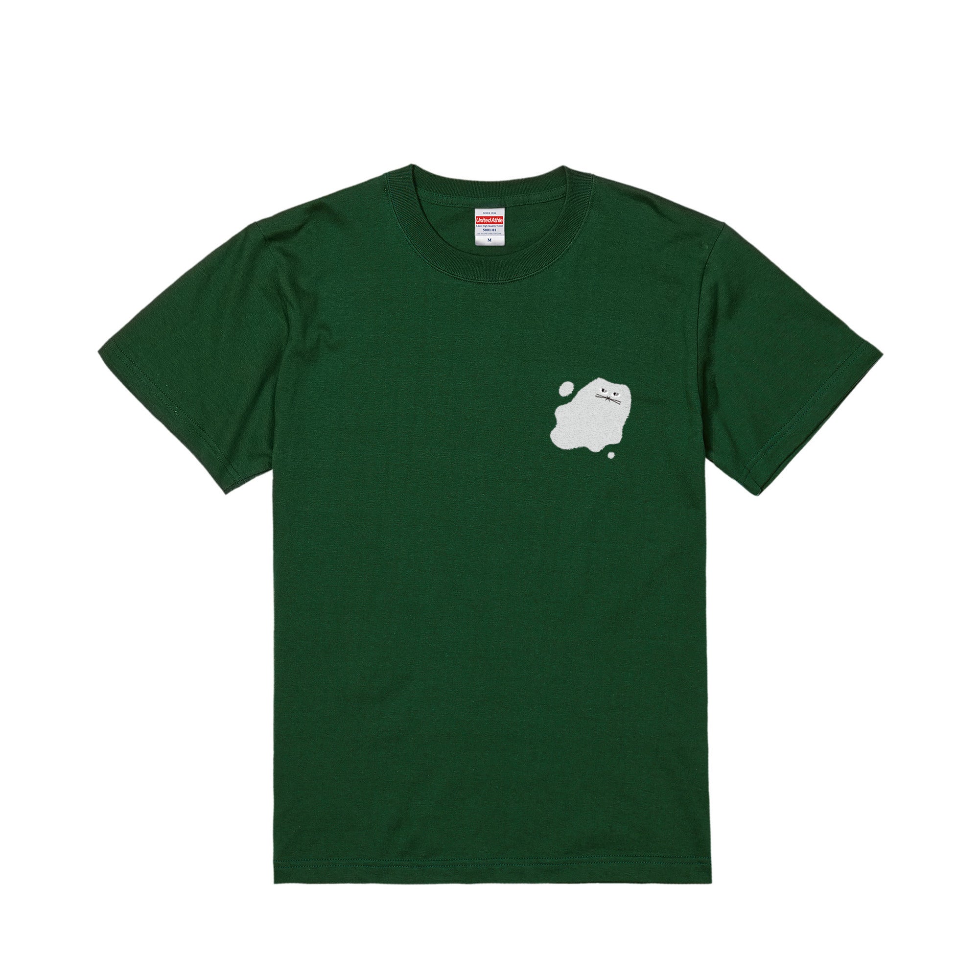 5.6oz / “symbol”ワンポイントTシャツ type01 ivy-green image