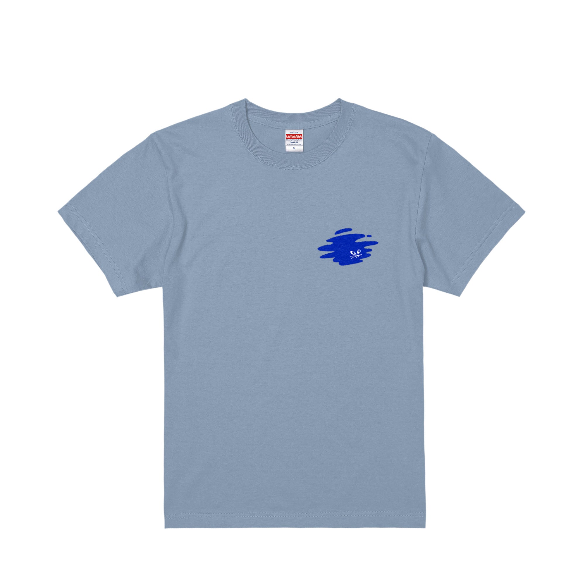 5.6oz / “symbol”ワンポイントTシャツ type02 acid-blue image