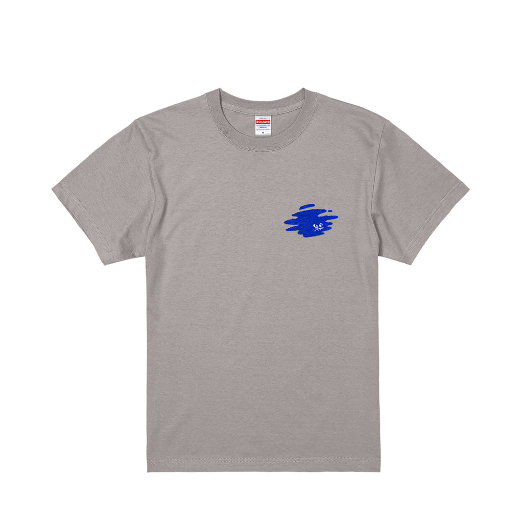 5.6oz / “symbol”ワンポイントTシャツ type02 light-gray image