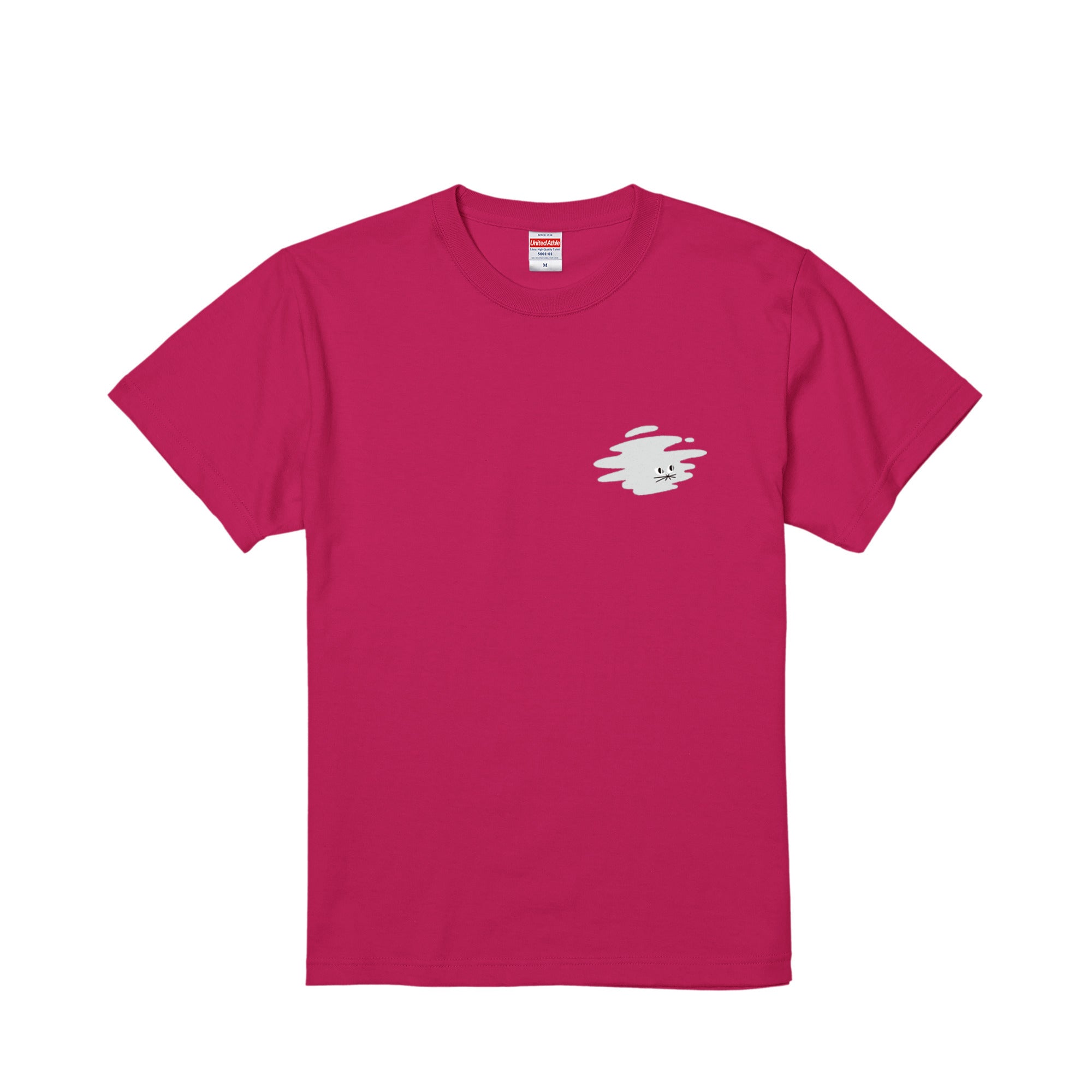 5.6oz / “symbol”ワンポイントTシャツ type02 tropical-pink image