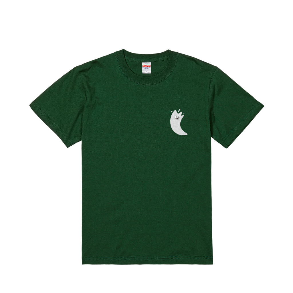 5.6oz / “symbol”ワンポイントTシャツ type03 ivy-green image