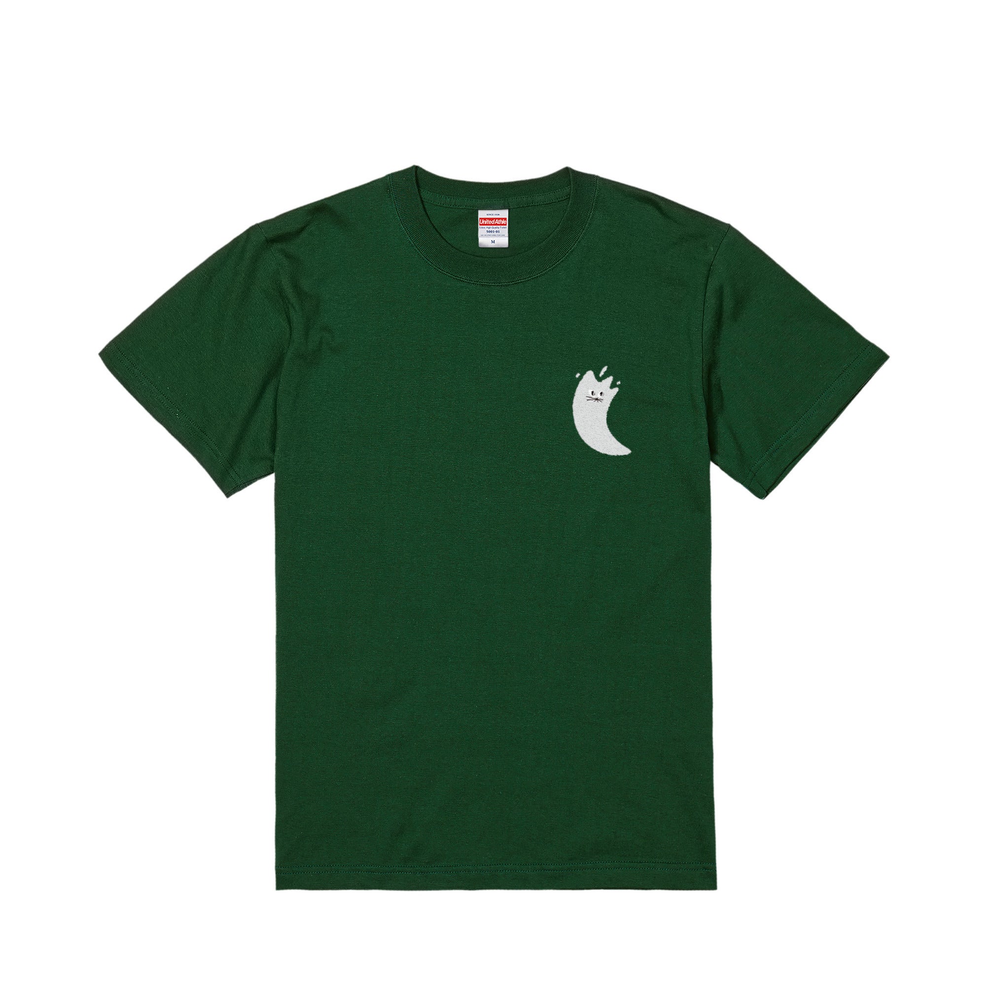 5.6oz / “symbol”ワンポイントTシャツ type03 ivy-green image