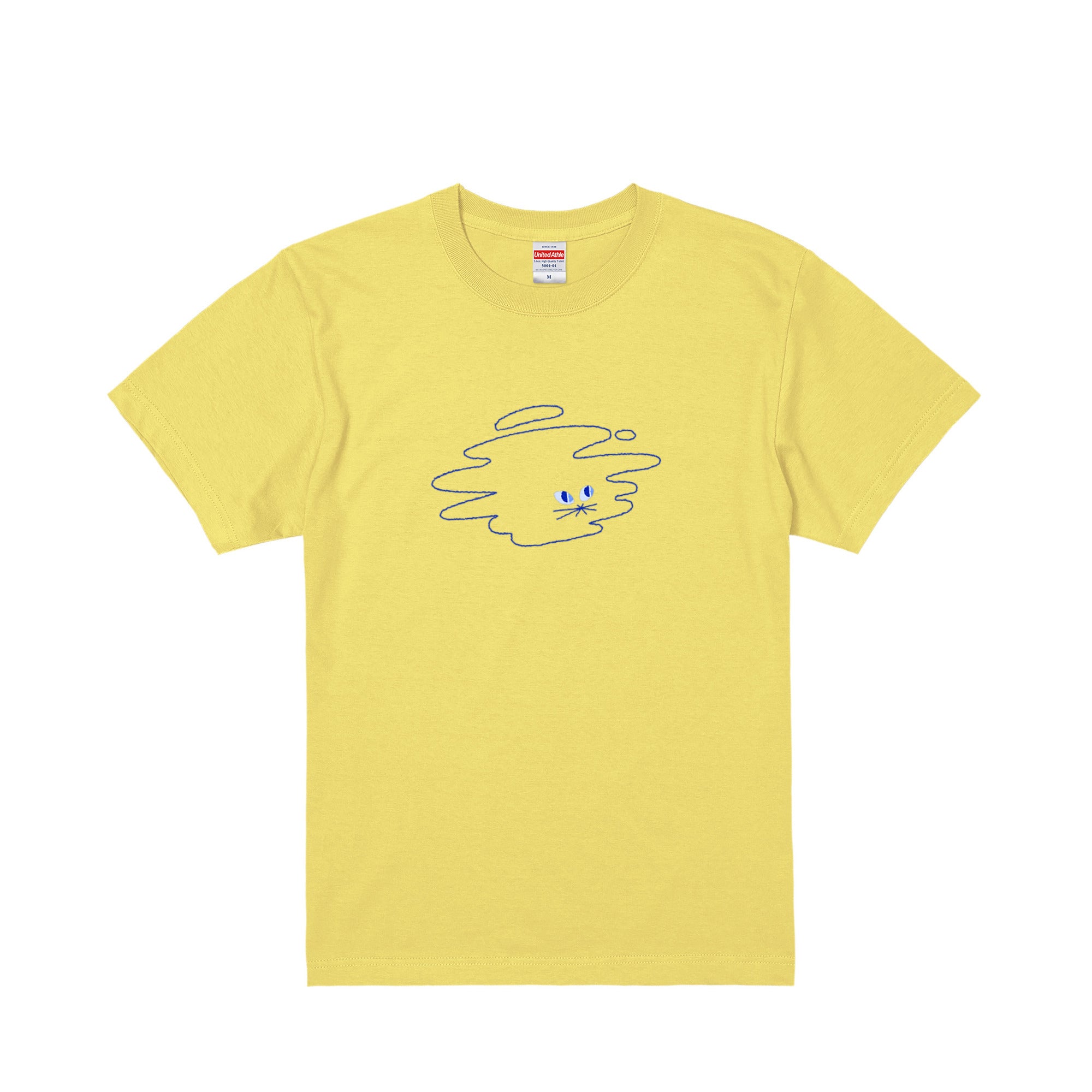 5.6oz / “drawing”Tシャツ light-yellow image